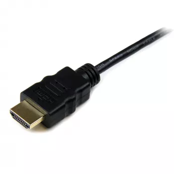 StarTech.com 3m Micro HDMI na HDMI kábel s Ethernet - 4K 30Hz video - odolný High Speed Micro HDMI Type-D na HDMI 1.4 adaptérový kábel / konvertorový kábel - UHD HDMI monitory / televízory / displeje - M/M