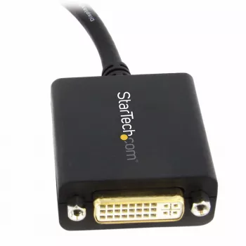 StarTech.com DisplayPort na DVI adaptér - DisplayPort na DVI-D adaptér videokonvertor 1080p - DP 1.2 na DVI monitor/display káblový adaptér dongle - DP na DVI adaptér - uzamykateľný DP konektor