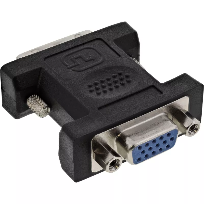 InLine DVI-A adaptér DVI 12+5 konektor samec / VGA 15 HD / S-VGA konektor samica