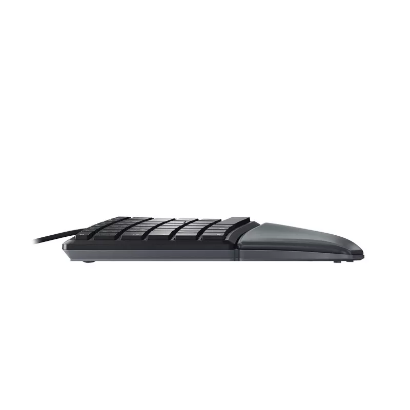 CHERRY KC 4500 ERGO klávesnica univerzálna USB QWERTY US anglická čierna