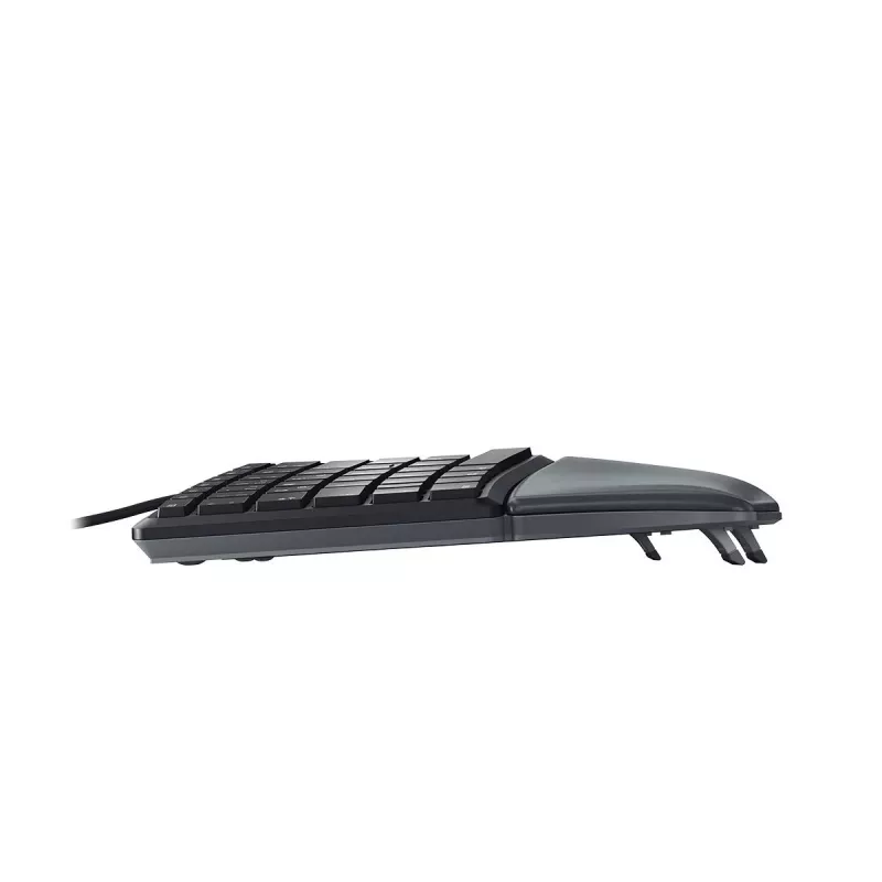CHERRY KC 4500 ERGO klávesnica univerzálna USB QWERTY US anglická čierna