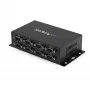 StarTech.com 8-portový USB na DB9 RS232 sériový adaptér hub – priemyselná DIN-lišta a nástenná montáž
