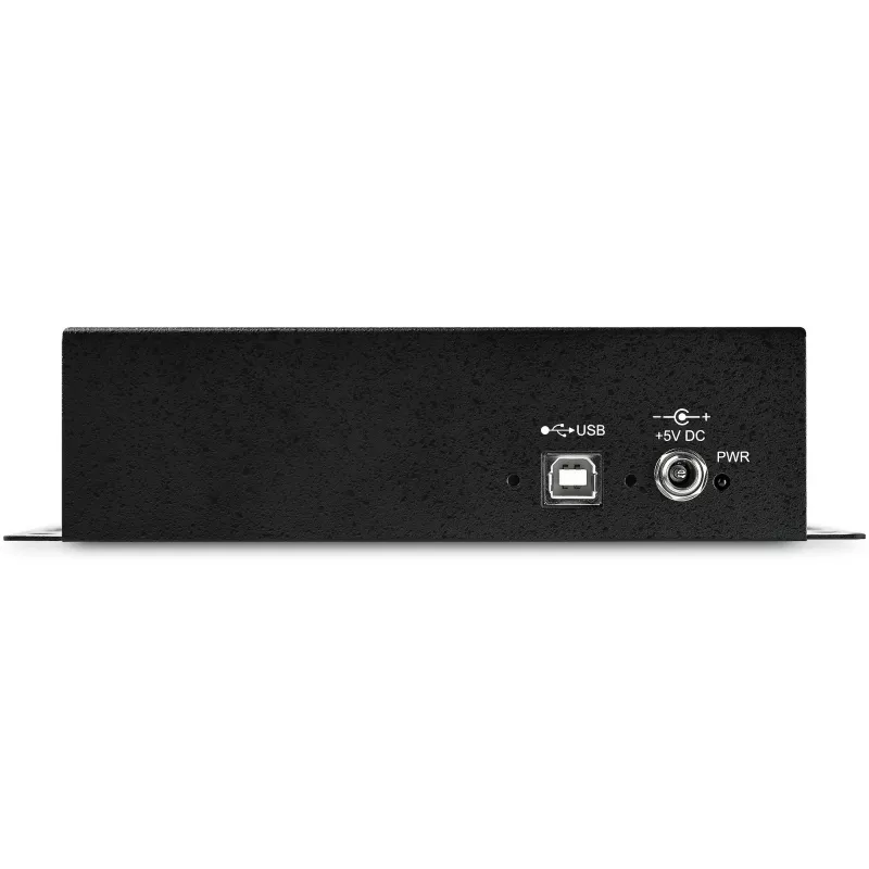 StarTech.com 8-portový USB na DB9 RS232 sériový adaptér hub – priemyselná DIN-lišta a nástenná montáž