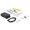 StarTech.com 8-portový USB na DB9 RS232 sériový adaptér hub – priemyselná DIN-lišta a nástenná montáž