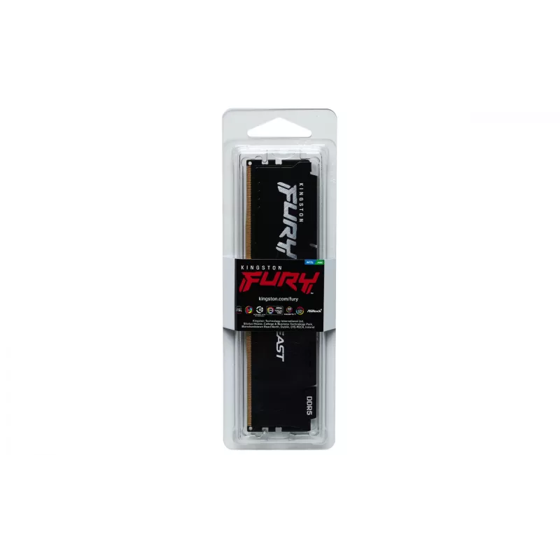 Kingston Technology FURY Beast 8GB 5600MT/s DDR5 CL40 DIMM čierna
