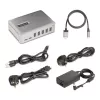 StarTech.com 7-portový USB-C hub - 5x USB-A + 2x USB-C - Self-Powered s 65W napájacím zdrojom - USB 3.1 10Gbps - Desktop/Laptop USB hub s 3ft USB-IF certifikovaným uzamykacím káblom - USB C hub