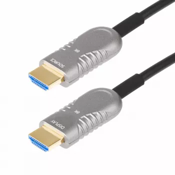 StarTech.com 15,2 m (50 ft) HDMI 2.1 Hybrid Active Optical kábel (AOC), CMP, Plenum-Rated, 8K Ultra High Speed HDMI 2.1/2.0 optický kábel, 48 Gbit/s, 8K 60 Hz/4K 120 Hz, HDR10+/FRL/TMDS/eARC