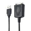 StarTech.com 1m USB na sériový kábel so zachovaním COM portu, DB9 konektor RS232 na USB konvertor, USB na sériový adaptér pre PLC/tlačiareň/skener, Prolific čipset, Windows/Mac