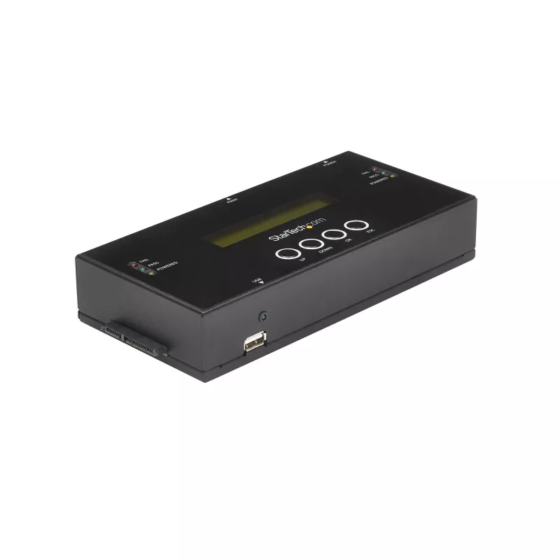 StarTech.com SATSASDUPE11 samostatný duplikátor a mazač pevných diskov 1:1 pre disky SATA a SAS 2,5/3,5″