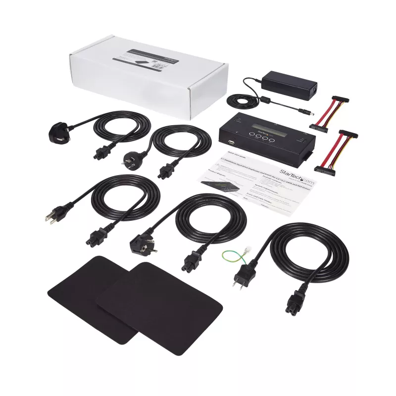 StarTech.com SATSASDUPE11 samostatný duplikátor a mazač pevných diskov 1:1 pre disky SATA a SAS 2,5/3,5″