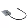 StarTech.com USB-C na Dual HDMI MST HUB - Dual HDMI 4K 60Hz - USB Type-C multi-monitor adaptér pre notebook s 30cm káblom - DP 1.4 Multi-Stream Transport hub - USB-C na HDMI splitter
