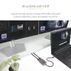 StarTech.com USB-C na Dual HDMI MST HUB - Dual HDMI 4K 60Hz - USB Type-C multi-monitor adaptér pre notebook s 30cm káblom - DP 1.4 Multi-Stream Transport hub - USB-C na HDMI splitter