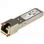 StarTech.com HP JD089B kompatibilný SFP transceiver modul - 10/100/1000BASE-TX~HPE JD089B kompatibilný SFP modul - 1000BASE-T - SFP na RJ45 Cat6/Cat5e - 1GE Gigabit Ethernet SFP - RJ-45 100m - HPE 5820AF, 12500, 5500
