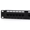StarTech.com 24-portový 1U rackový Cat 6 110 patch panel, RJ-45, racková montáž, 1U, čierna, RoHS, CE, ETL, UL