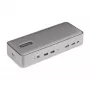 StarTech.com dual-laptop USB-C KVM dokovacia stanica, dual-monitor 4K 60Hz DisplayPort dock, 5-portový USB hub, GbE, 90W/45W Power Delivery na dva laptopy, Windows/Mac, 2-host KVM dock - TAA
