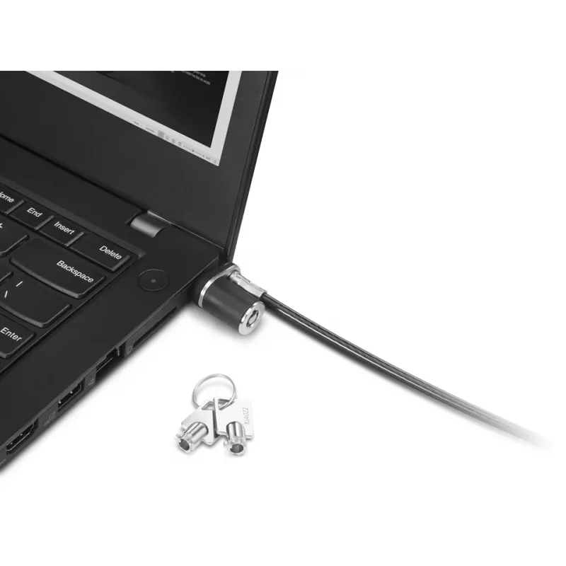 Káblový zámok Lenovo 4XE1F30276 čierny 1,5 m kľúčový zámok