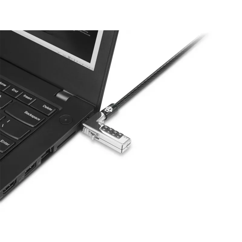 Lenovo 4XE1F30277 Kensington NanoSaver Combination bezpečnostný lanový zámok, čierny
