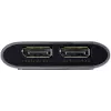 StarTech.com Thunderbolt na dual DisplayPort adaptér DP 1.4, dual 4K 60Hz alebo single 8K/5K Thunderbolt na DP konvertor, 2x DisplayPort monitor video adaptér - Mac & Windows