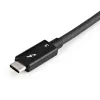 StarTech.com Thunderbolt na dual DisplayPort adaptér DP 1.4, dual 4K 60Hz alebo single 8K/5K Thunderbolt na DP konvertor, 2x DisplayPort monitor video adaptér - Mac & Windows
