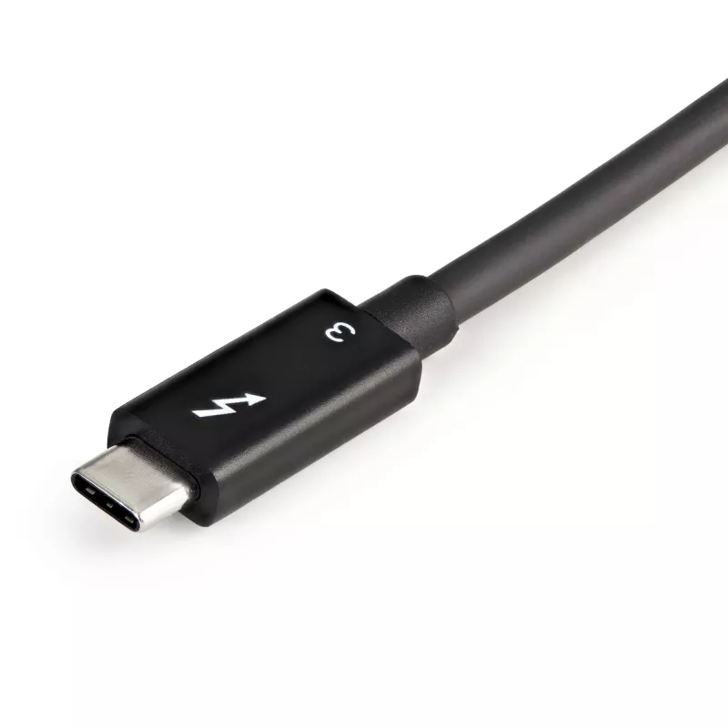 StarTech.com Thunderbolt na dual DisplayPort adaptér DP 1.4, dual 4K 60Hz alebo single 8K/5K Thunderbolt na DP konvertor, 2x DisplayPort monitor video adaptér - Mac & Windows