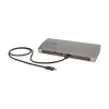 StarTech.com Thunderbolt 4 dock, 96W Power Delivery, single 8K/dual monitor 4K 60Hz, 3xTB4/USB4 konektory, 4xUSB-A, SD, GbE, Thunderbolt 4 dokovacia stanica pre Windows alebo TB3 MacBook, 0,8m kábel