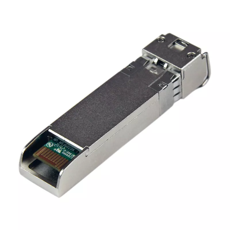 StarTech.com Cisco SFP-10G-SR kompatibilný SFP+ transceiver modul – 10GBASE-SR~Cisco SFP-10G-SR kompatibilný SFP+ modul – 10GBASE-SR – 10GbE multimódové vlákno MMF optický transceiver – 10GE gigabitový Ethernet SFP+ – LC 300 m – 850 nm – DDM Cisco Firepower, ASR9000, C9300
