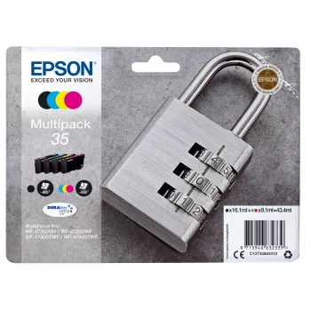 Epson Padlock multipack 4-farebný 35 DURABrite Ultra Ink