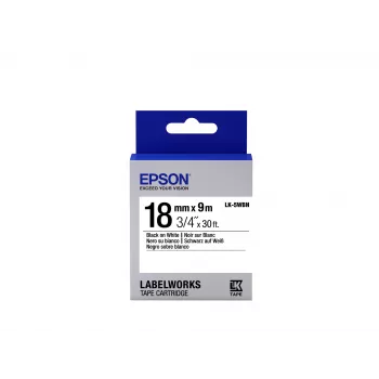 Epson Label Cartridge Standard LK-5WBN čierna/biela 18mm (9m)