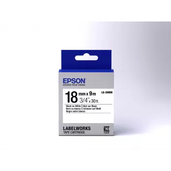 Epson Label Cartridge Standard LK-5WBN čierna/biela 18mm (9m)
