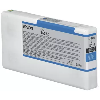 Epson T6532 azúrová atramentová kazeta (200 ml), azúrová, 200 ml, 1 ks