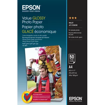 Epson Value Glossy Photo Paper - A4 - 50 listov