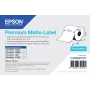 Epson Premium Matt etiketa - nekonečná rolka: 105 mm x 35 m, biela, samolepiaca tlačová etiketa, nekonečná etiketa, akryl, permanentná, matná