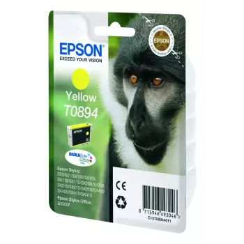 Epson Monkey samostatné balenie žltá T0894 DURABrite Ultra Ink