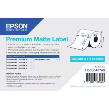 Epson C33S045740 etiketa samolepiaca tlačová etiketa