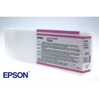 Epson jednotlivé balenie Vivid Light Magenta T591600, svetlomagenta, pigmentový atrament, 700 ml, 1 ks
