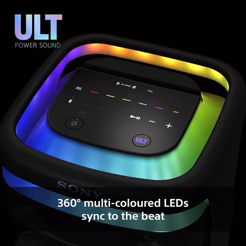 Reproduktor Sony SRS-ULT1000 ULT TOWER 10 — 139 W, Bluetooth, prenosný, čierny