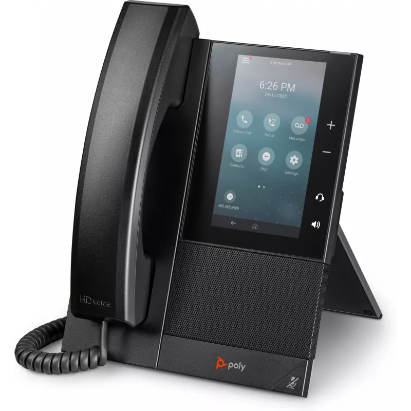HP Poly CCX 500 Business Media Phone s Open SIP a podporou PoE