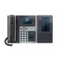 IP telefón POLY Edge E400 8 liniek káblová slúchadlová časť čierny