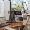 IP telefón POLY Edge E400 8 liniek káblová slúchadlová časť čierny