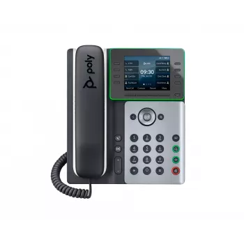 HP Poly Edge E300 IP telefón a podpora PoE, IPS, 320 x 240 pixelov, 4:3, HTTPS, ENERGY STAR, EAC, Federal Communications Commission (FCC), CE