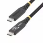 StarTech.com 50cm (1.6ft) USB4 kábel, USB-IF certifikovaný USB-C kábel, 40Gbps, 240W Power Delivery PD 3.1 EPR, 8K 60Hz, USB Type-C dátový kábel, kompatibilný s Thunderbolt/USB 3.2 portami