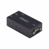 StarTech.com 1-portový sériový na Ethernet adaptér, IP sériový server zariadení pre vzdialené RS232 zariadenia, montáž na stenu/DIN lištu, kovové puzdro, RJ45-LA konvertor na DB9 sériový