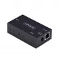 StarTech.com 1-portový sériový na Ethernet adaptér, 802.3af PoE IP sériový server zariadení pre vzdialené RS232 zariadenia, montáž na stenu/DIN lištu, RJ45 LAN na DB9 sériový konvertor, TAA