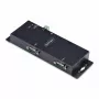 StarTech.com 2-portový sériový na Ethernet adaptér, IP sériový server zariadení pre vzdialené RS232 zariadenia, montáž na stenu/DIN lištu, kovové puzdro, RJ45 LAN na DB9 sériový konvertor