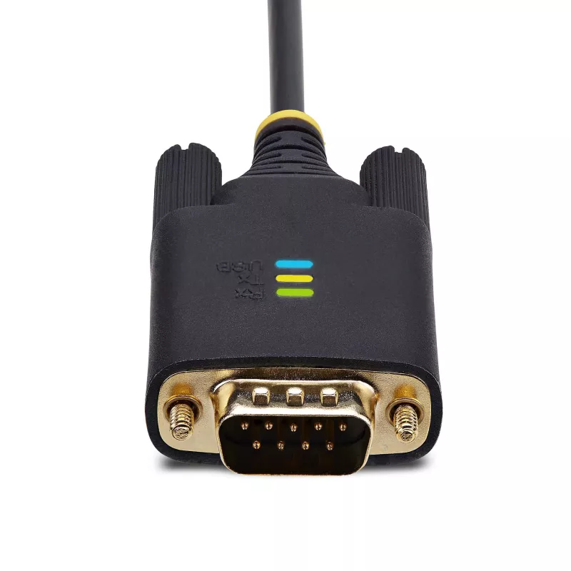 StarTech.com 2m USB na sériový adaptérový kábel, zachovanie COM, vymeniteľné skrutky/matice, USB-A na DB9 RS232, FTDI IC, ESD ochrana, Windows/macOS/Linux