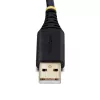StarTech.com 2m USB na sériový adaptérový kábel, zachovanie COM, vymeniteľné skrutky/matice, USB-A na DB9 RS232, FTDI IC, ESD ochrana, Windows/macOS/Linux
