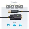 StarTech.com 2m USB na sériový adaptérový kábel, zachovanie COM, vymeniteľné skrutky/matice, USB-A na DB9 RS232, FTDI IC, ESD ochrana, Windows/macOS/Linux