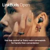 Bezdrôtová in-ear headset Sony LinkBuds Open WFL910W – Bluetooth, 20–20000 Hz, dosah 10 m, biela