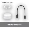 Bezdrôtová in-ear headset Sony LinkBuds Open WFL910W – Bluetooth, 20–20000 Hz, dosah 10 m, biela