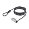 StarTech.com tenký Lock kompatibilný s Nano Slot, 6,6ft (2m) bezpečnostný kábel, ochrana proti krádeži na stole pre laptop/notebook, nerozrezateľný oceľový kábel, 4-miestny zámok
